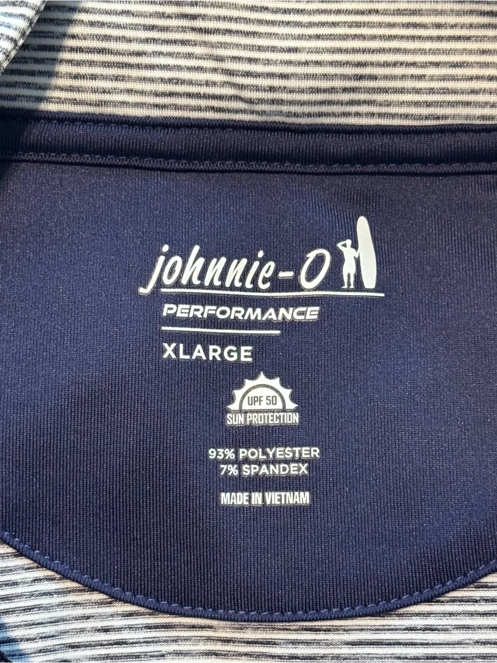 Duke Blue Devils Johnnie-O Hybrid Golf Quarter Zip Hoodie - Picture 3 of 3